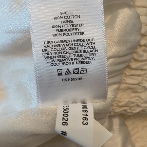 Express White High Waisted Tiered Eyelet Lace Mini Skirt-NWT - Picture 13 of 14